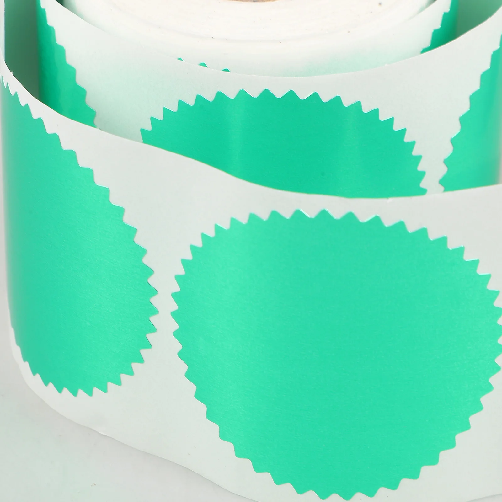 250 قطعة ملصقات ختم الصلب النقش ملصقات الختم ملصقات لاصقة مسننة لشهادات الأختام غير المتحركة للاستخدام المكتبي #3