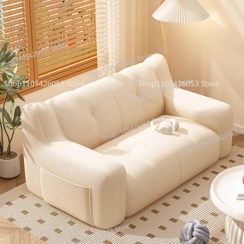 

Lazy sofa bedroom small apartment single double bedroom small sofa reclining sleeping rental sofa nest chair