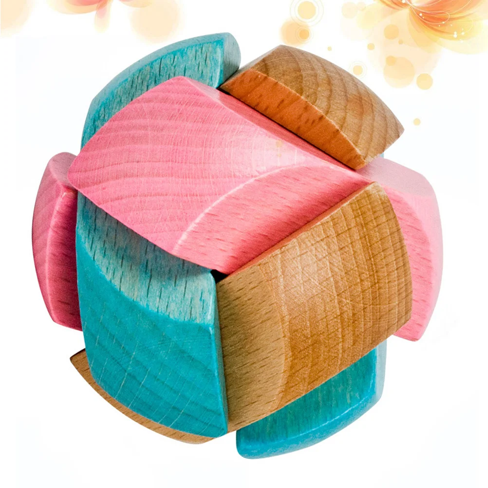 

Football Lock Wooden Puzzle For Kids Adults Brain Teaser Stress Relief Educational Game Hand Coordination Ming Lock