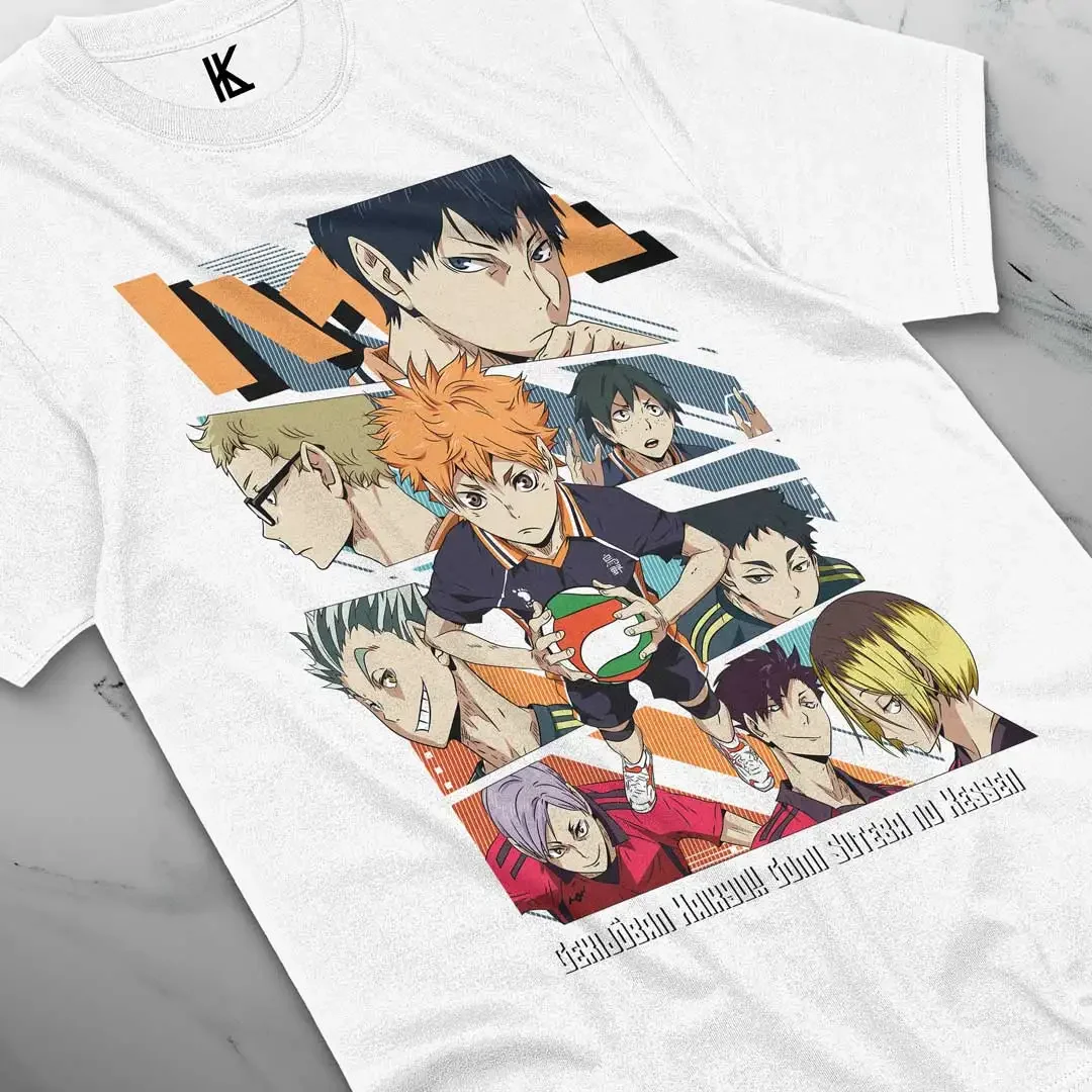 Haikyuu T-shirt Volleyball Kuroo Tetsurou Kozume Kenma Anime Giift Shirt All Sizes