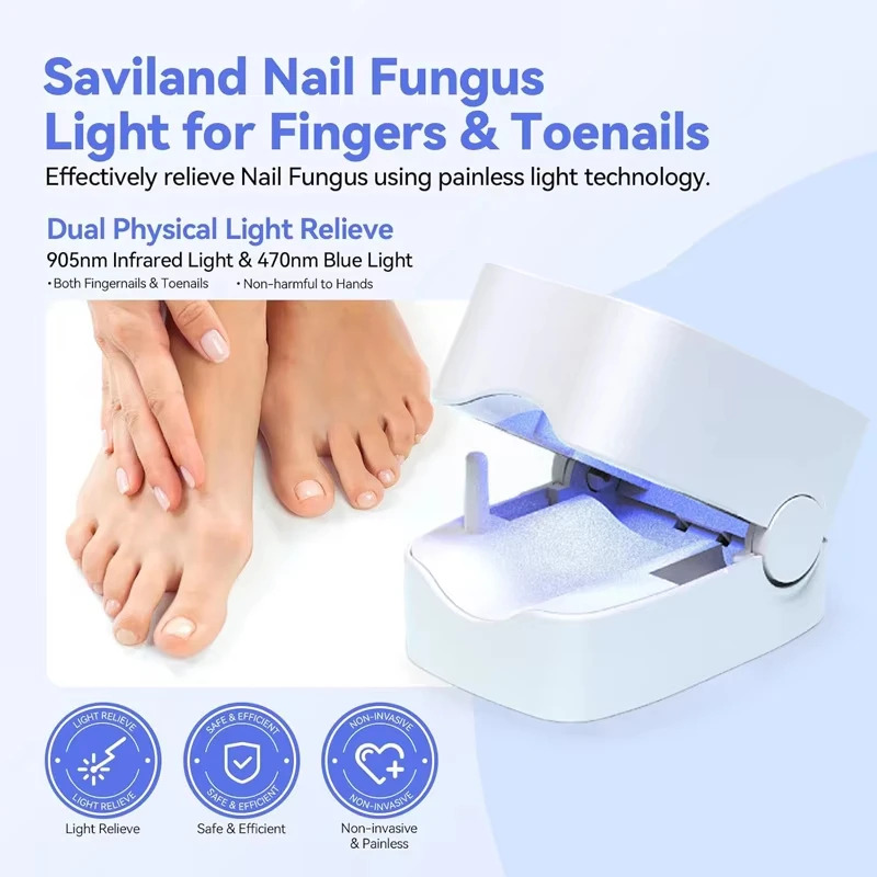 

Nail Fungus Laser Treatment Device Professional Onychomycosis Therapy Cure Machine for Broken Cracked Split and Weak Nails