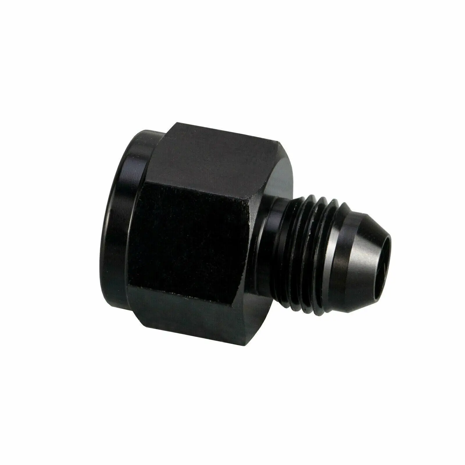 Universal -10 AN Female -6 AN Male AN Flare Fitting Reducer Adapter 10AN To 6AN Black