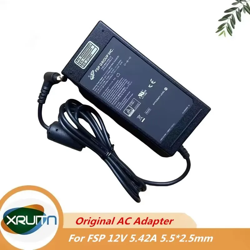 

Genuine FSP FSP065-DHBM1 AC Switching Power Adapter 12V 5.42A 65W 5.5*2.5mm