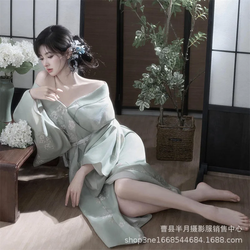 New God Girl and Clothes Improved Style Japanese Dress Traditional Multi-color Japanese Style Photo Dress