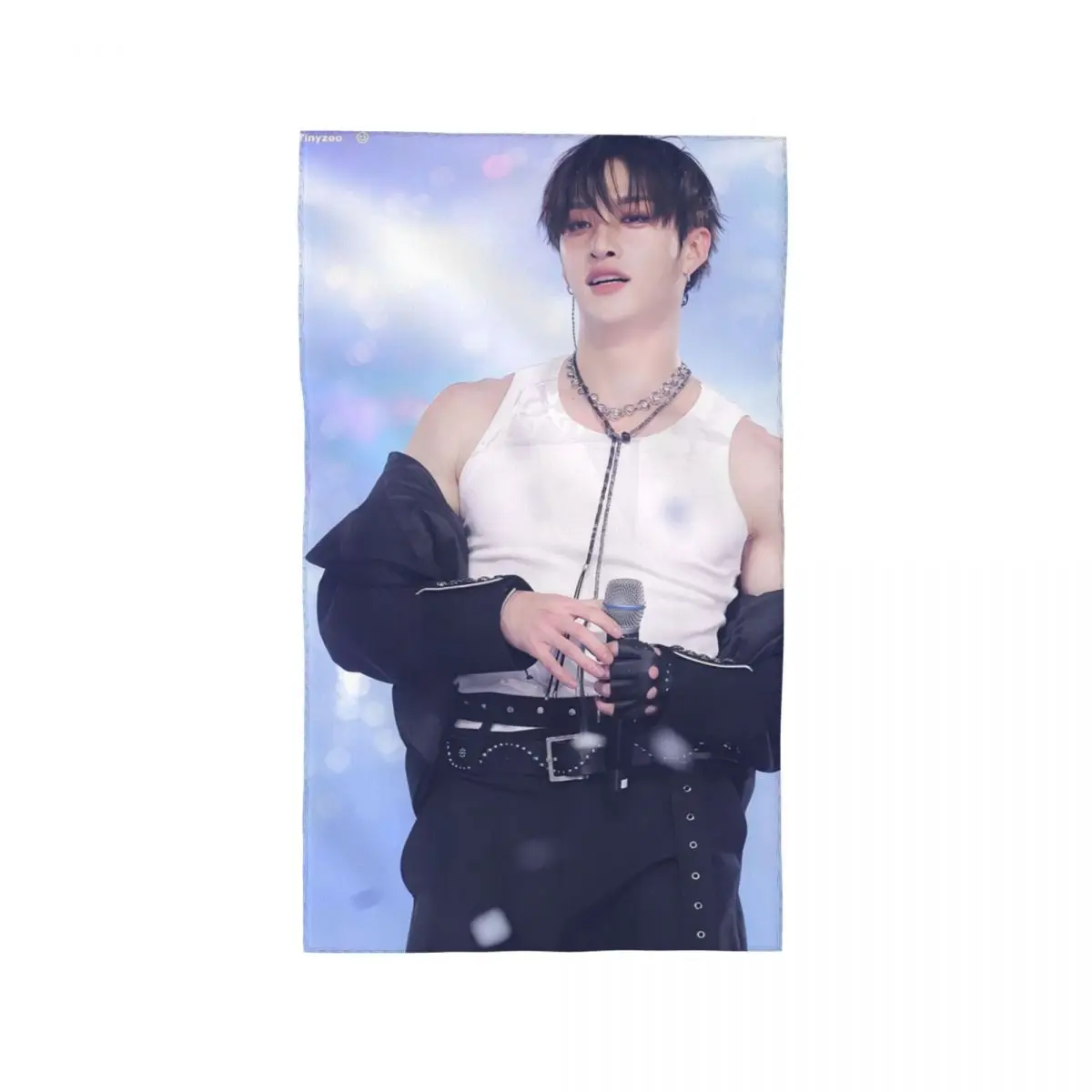 Custom Bang Chan Soft Face Towel Quick Dry Pool Bath Cotton Towels Breathable
