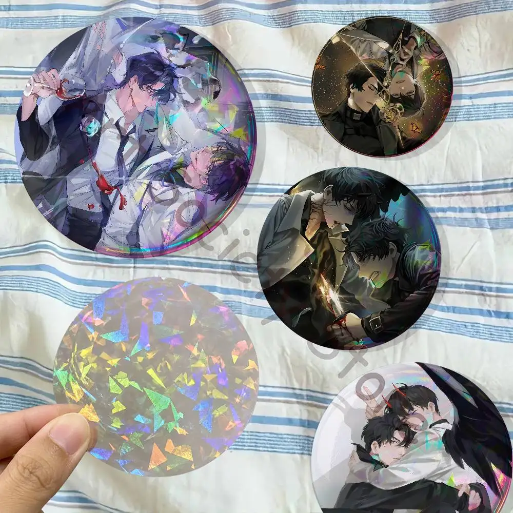 O-Omniscient Readers Joongdok 22mm,32mm,42mm,58mm,75mm Round Badge Brooch for Various Clothing Backpack Jewelry Accessories Gift