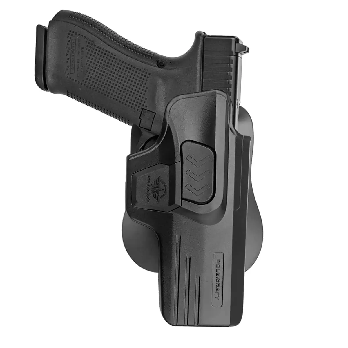 OWB Holster Fit: Glock 17 (Gen 1-5) / Glock 22 31 (Gen 1-4) Compatible with Glock 19 19X 25 44 45 (Gen 1-5) / Glock 23 32