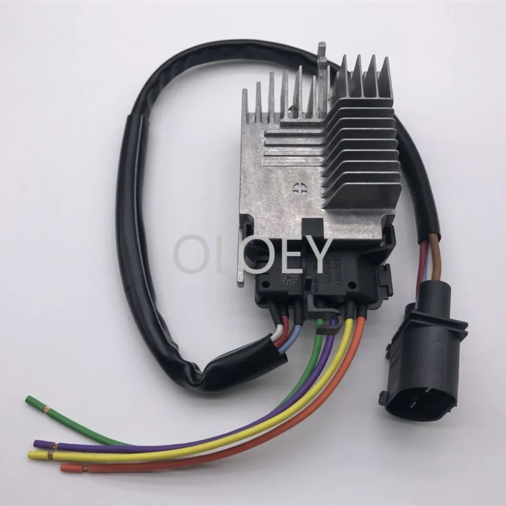 Radiator Control Fan Module 4F0959501C 4F0959501A 4F0959501G for Audi A6 2006-2011 for Audi A6 Quattro 2005-2011 3.0L 3.2L