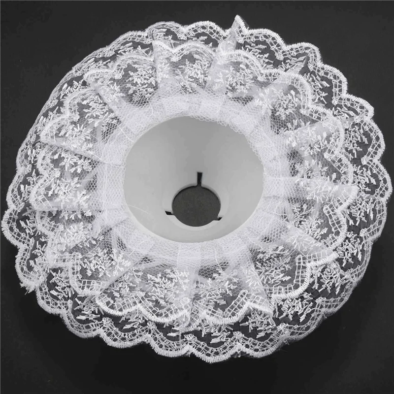 Koronkowe kołnierzyki do bukietów PB-60 szt., koronkowe kołnierzyki do samodzielnego wykonania bukietów, uchwyt na bukiet ślubny, białe koronkowe dekoracje