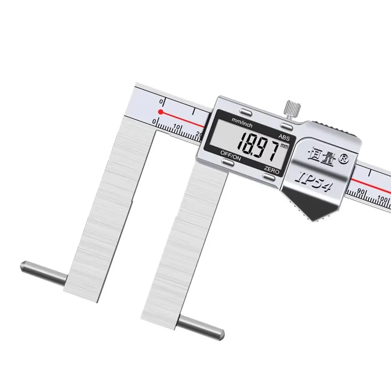 IP54 Stainless Steel Digital Caliper, Internal Groove , High Precision Metal Shell