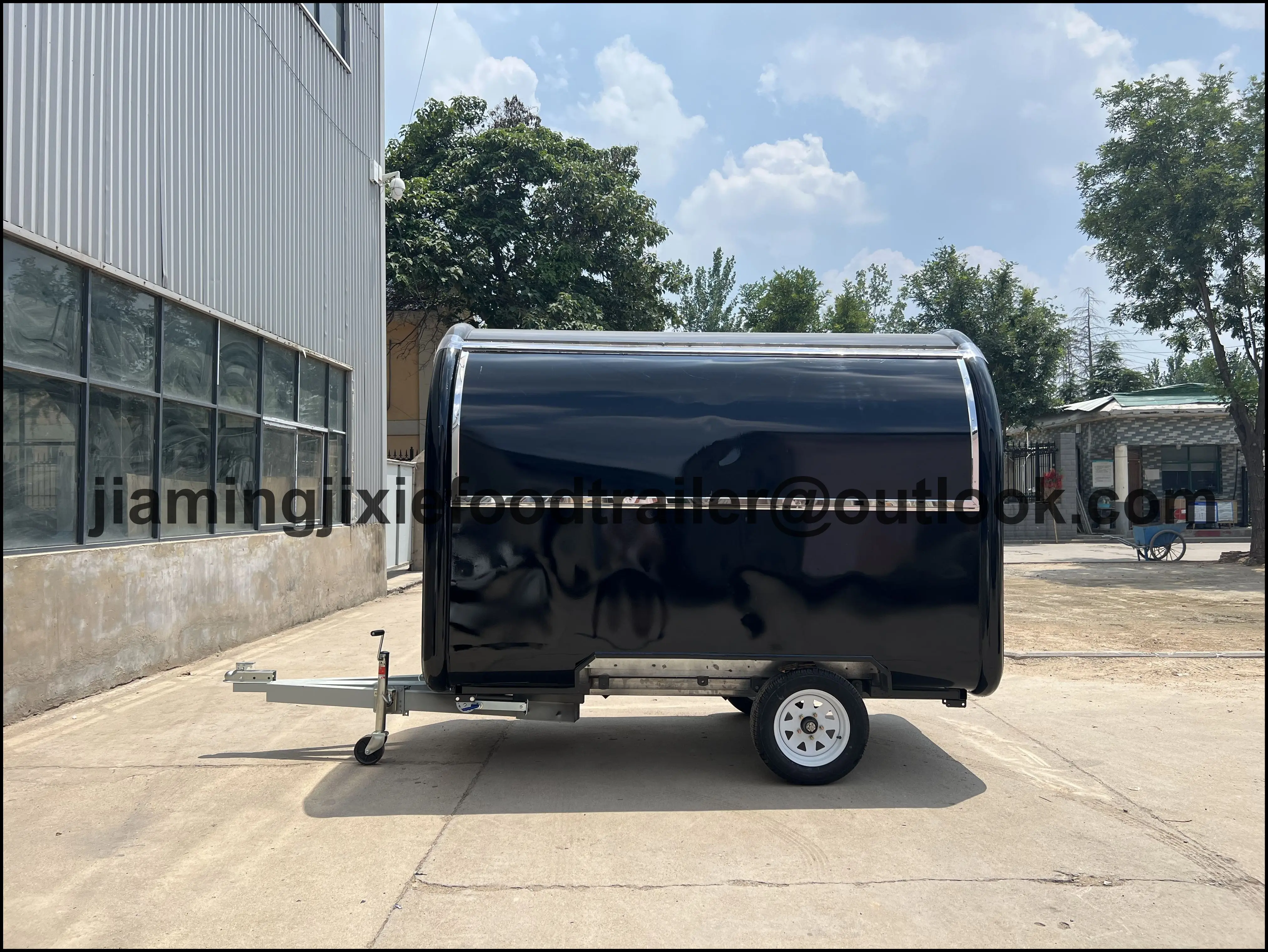 

Mobile Fast Food Truck Food Carts and Food Trailers Pizza Food Traile Fully Fitted Food Trailer, Street Food Cart for Coffee