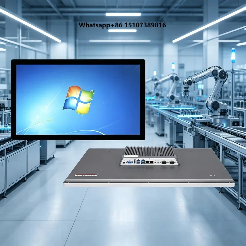 10~15~27 Inch Industrial Panel PC Marine Yachts Displays Outdoor High Brightness Waterproof Screen AG+Glass Binding LCD