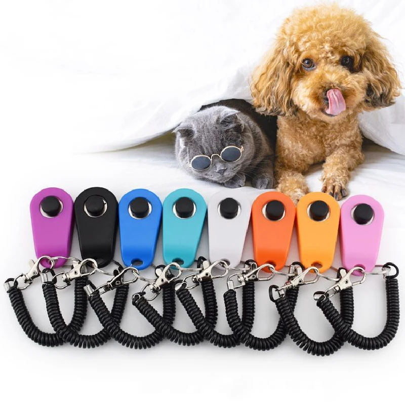 Pet Training Supplies Click Sound Clicker Dog Supplies Training Sounder Clicker Sound Guide Durable Training Clicker for Dog