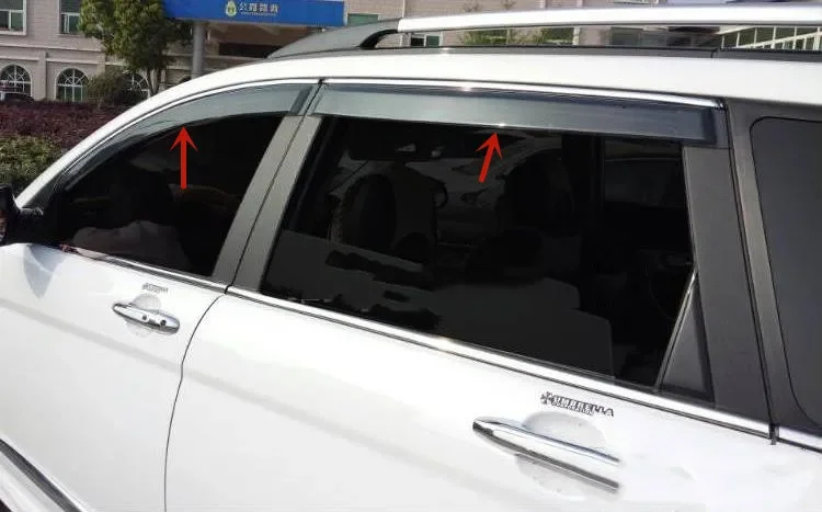 

For Citroen C5 AIRCROSS 2017-2022 acrylic material Car window rain eyebrow Shelter from the rain decoration strip car styling