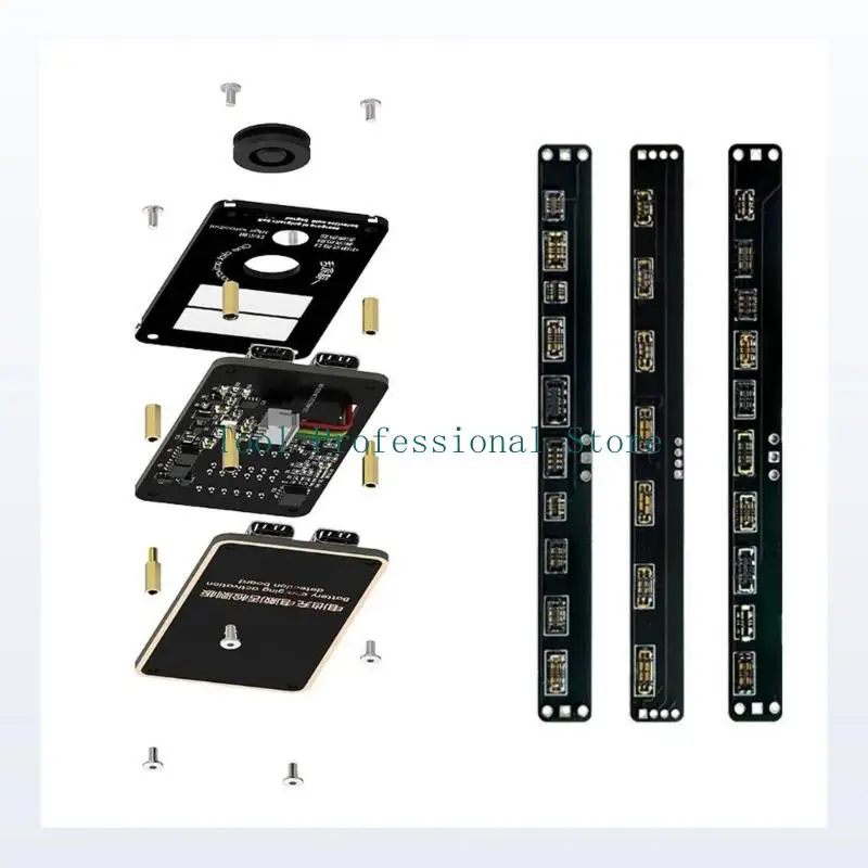 57QF Phone Battery Charging Activation Board with Two LED Displays, One-Button Activation Control and Three-Stage Charging