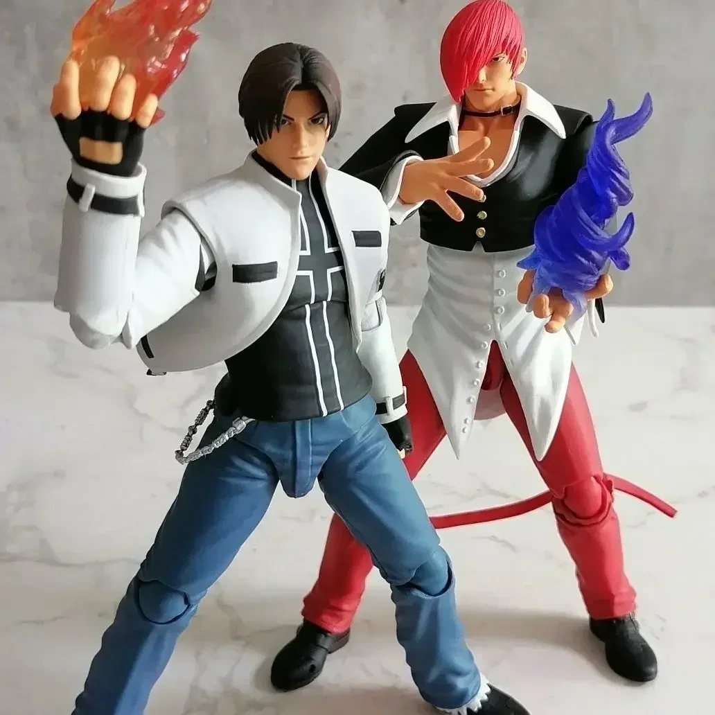 New KOF Storm Toys King of Fighters 98 Kyo Kusanagi Action Figure Iori Yagami Figurine Model Collection Custom Decoration Gifts