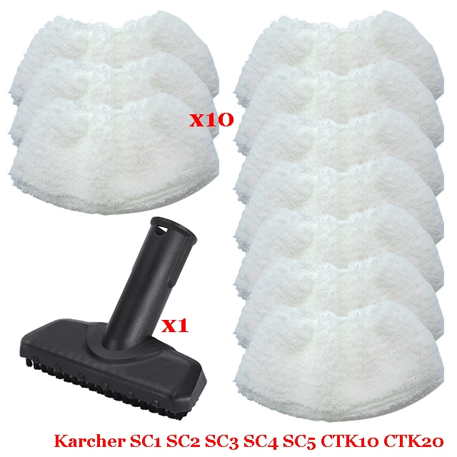 Voor Karcher Sc1 Sc2 Sc3 Sc4 Sc5 Sc7 Ctk10 Ctk20 Handheld Stoomborstelkop Krachtige Nozzle Vervanging Stofzuiger Onderdelen