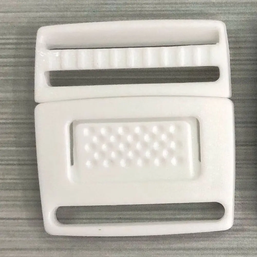 

10pcs High Quality Plastic Curved Buckle Lock Black&White Safety Buckles Paracord Bracelet Lock Outdoor Tool