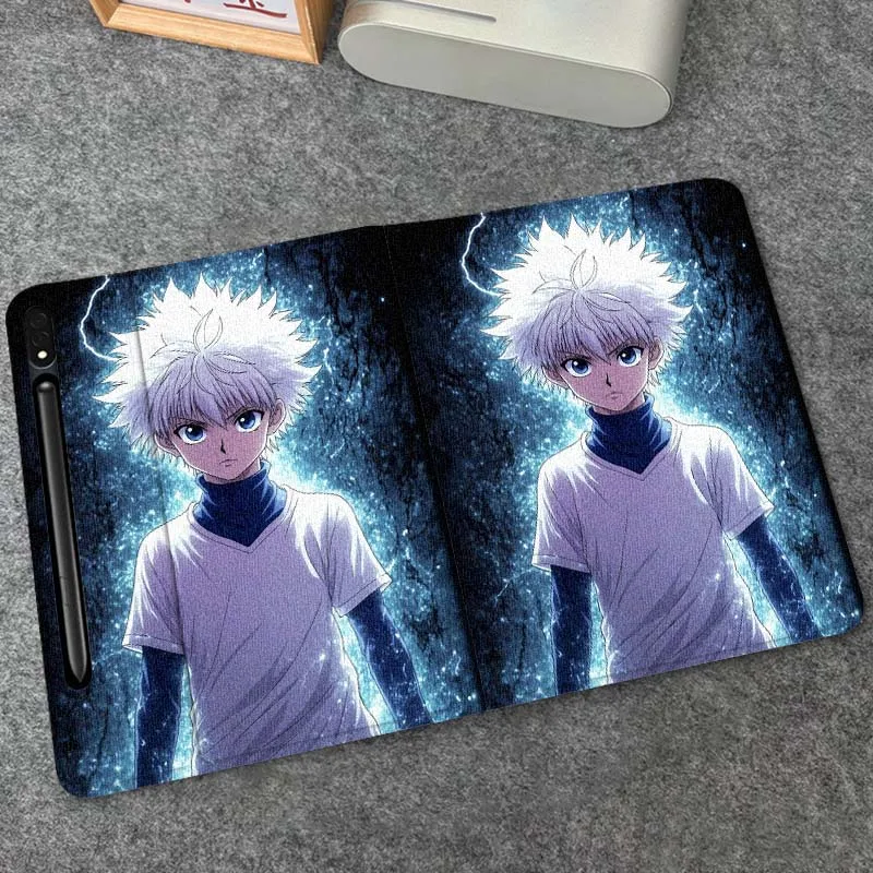 

Hunter x Hunter Popular Anime For Samsung Galaxy Tab S9 S10 S6 S7 S8 FE Plus Lite Inch Foldable Cover Tablet Case
