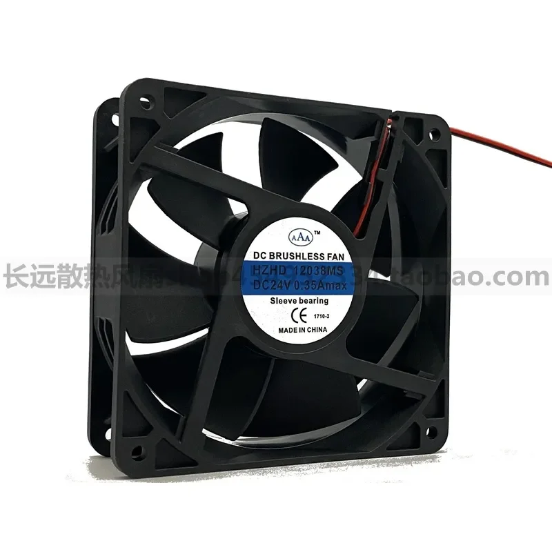 for AAA HZHD12038MS/HB DC Fan 120x120x38mm 24V 0.35A Cooling Air Blower