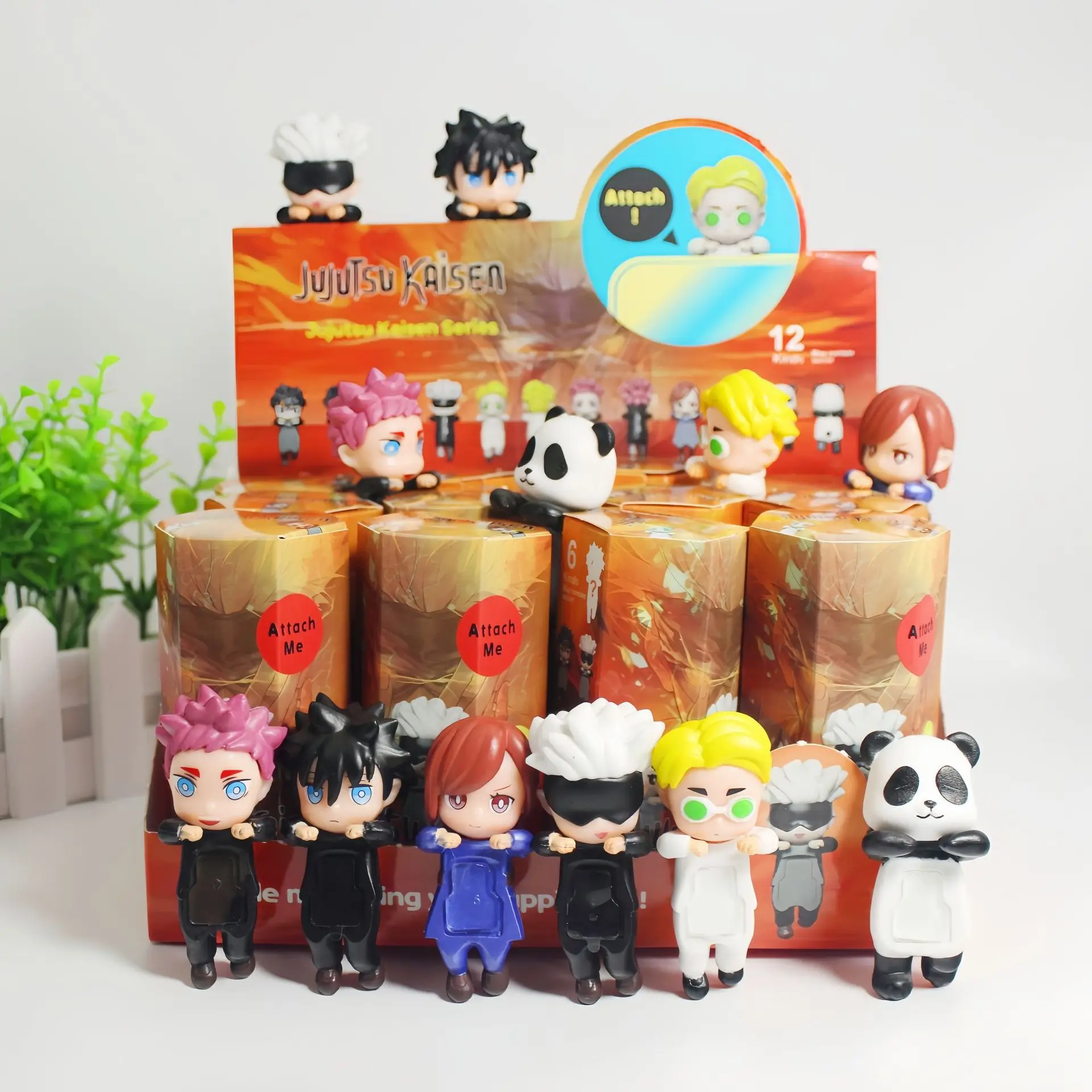 

Аутентичный дебютный новый продукт, аниме, слепая коробка, кукла дзюдзюцу miniKaisen, тематическое украшение для рабочего стола, игрушка в подарок, кукла, серия моделей из ПВХ