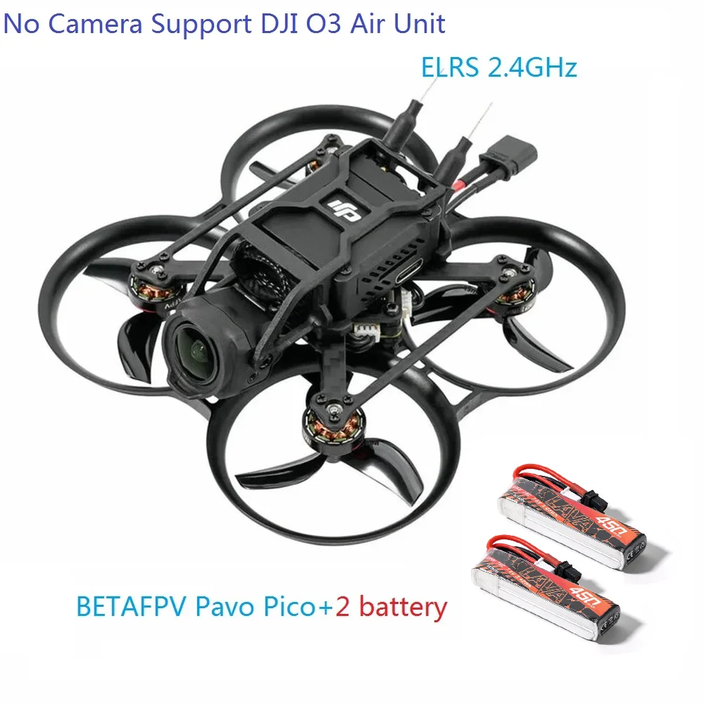 Betafpv Pavo Pico  F4 1S 12A AIO 2S Sub100g Brushless Whoop FPV Racing Drone NO VTX No Camera Support DJI O3 Air