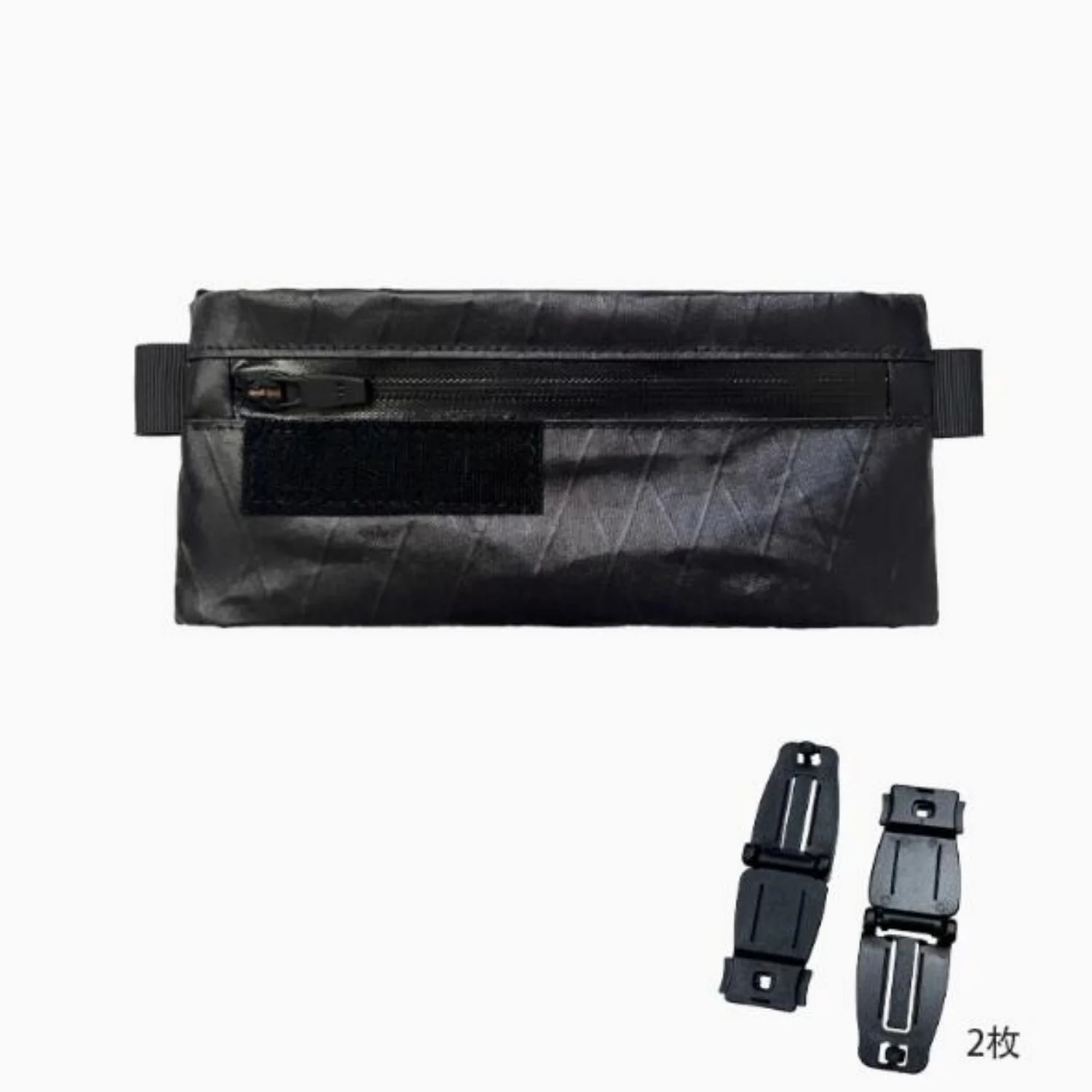 Portable Expand Waterproof Card Coin Key Phone Velcro strap Integrated Deputy Bag Outdoor Backpack Hanging Bag Accessories