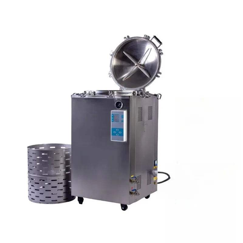 

High Pressure Sterilization Equipment Vertical Type Retort Autoclave 35 50 75 100 120 150 Liter for Food