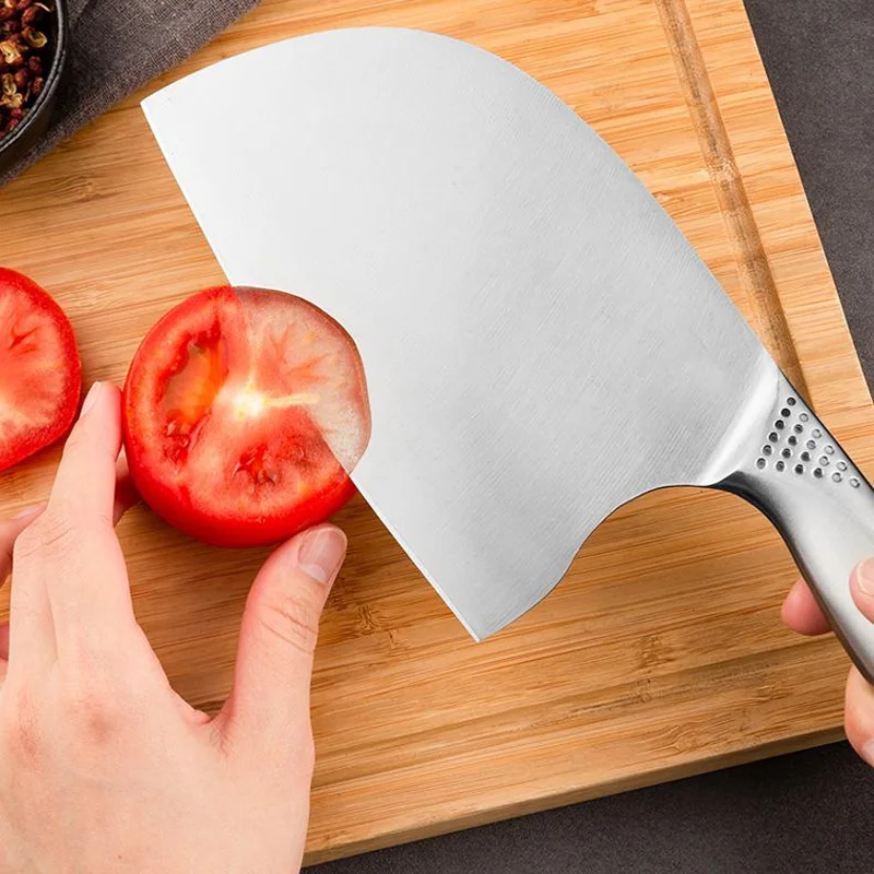 

Butcher Knife Slicing Knife Chinese Kitchen Knife Sharp And Easy To Cut Meat Fish Vegetables All Steel Integrated Kitchen Knife