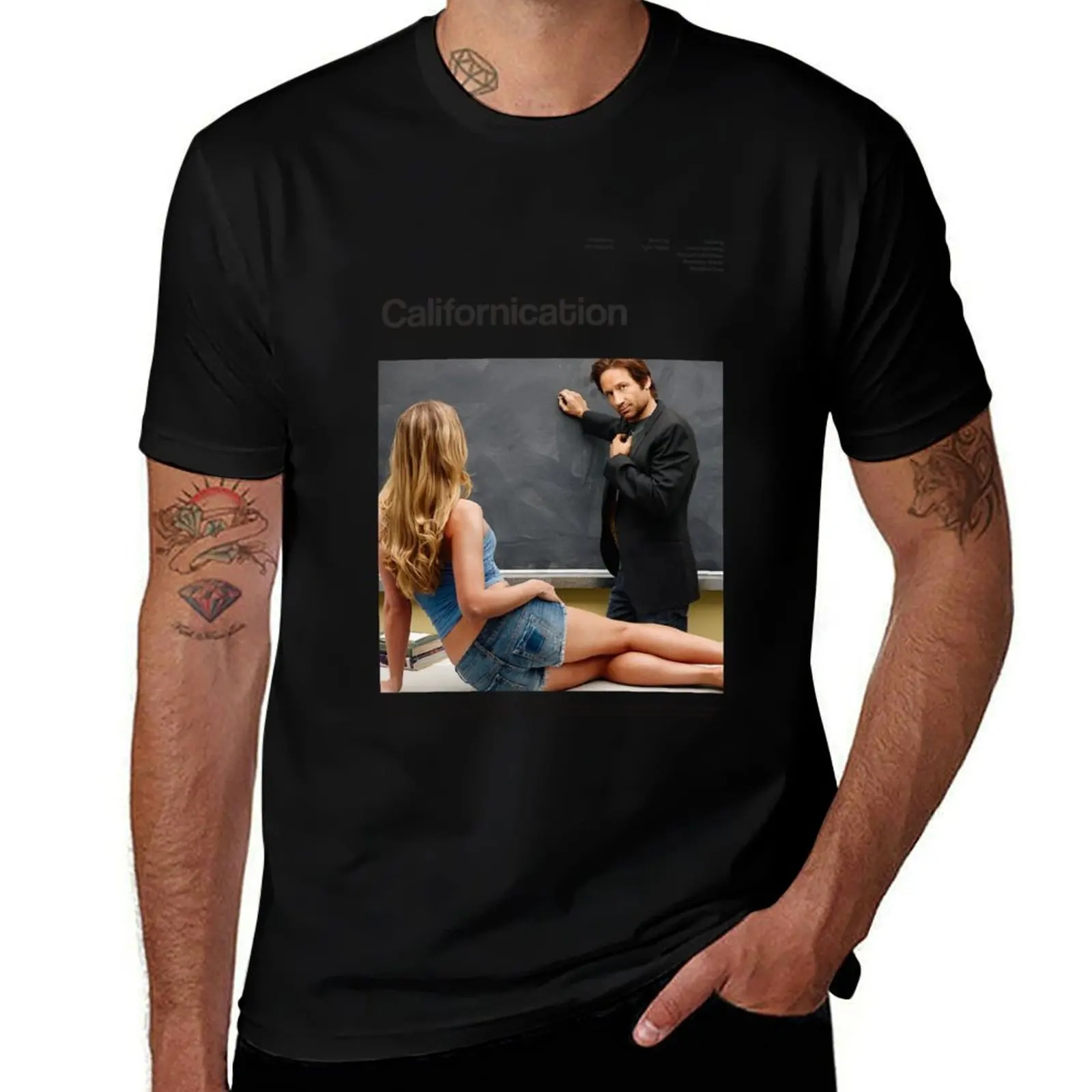 californication series poster T-Shirt funny t shirts man T-Shirt