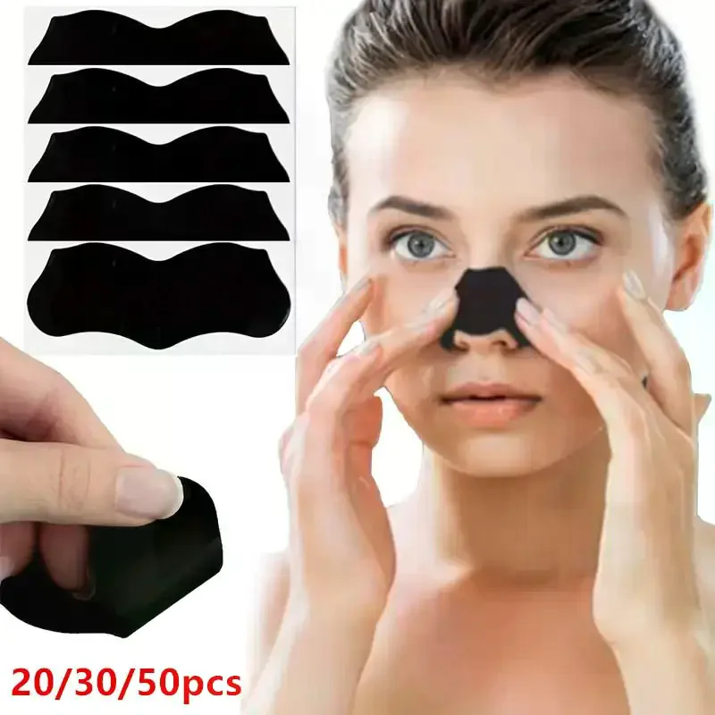 20/30/50Pcs Skin care  Alcohol-Free Nose Cleaning Strips – Deep Cleansing Pore Patches For Excess Oil Removal Refined Skin
