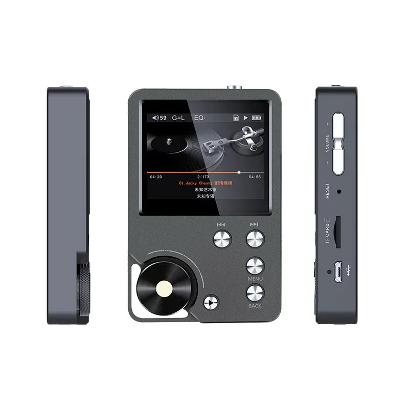 

HIFI DSD256 high fidelity lossless music player MP3 sports professional portable player for car travel and workouts