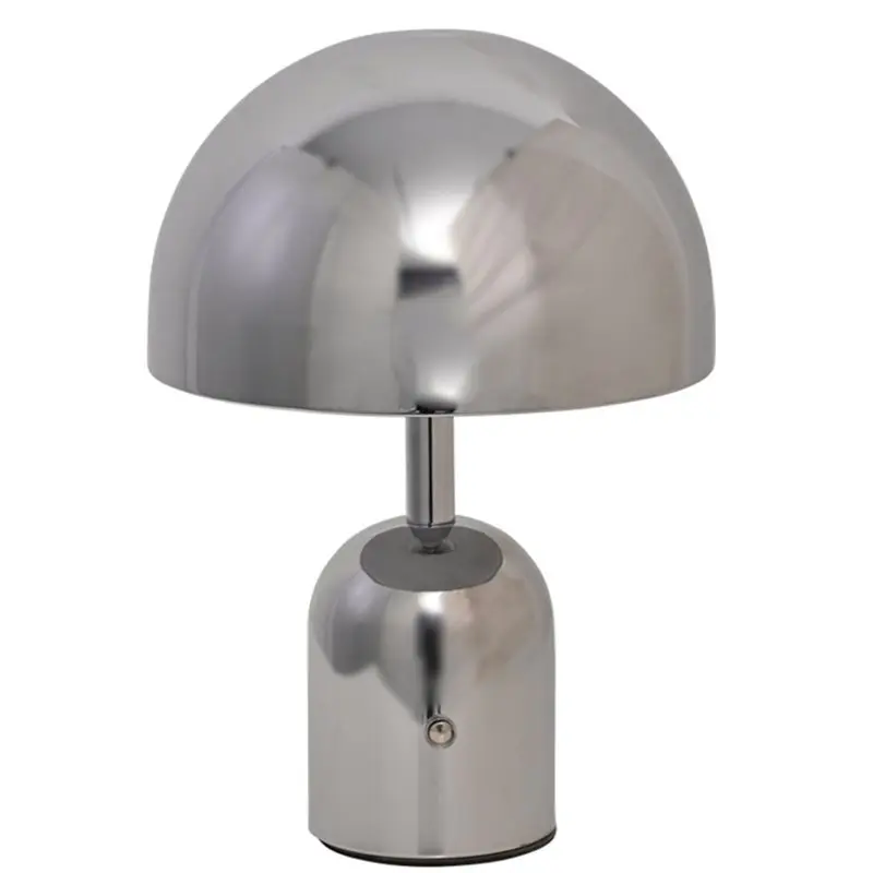 Fresh USB Rechargeable Dimmable LED Mushroom Table Lamp Bedside Lamp Night Light For Home Bedroom Decor Desk Lighting