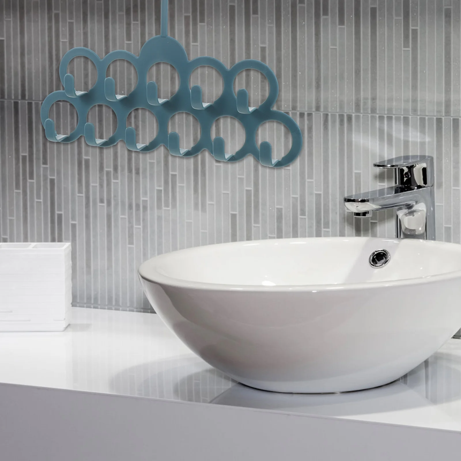 

2Pcs PP Material Closet ganizer Space Saver Hanger Belt Hooks Tie Rack Scarf Hat Storage Bedroom Bathroom Dorm