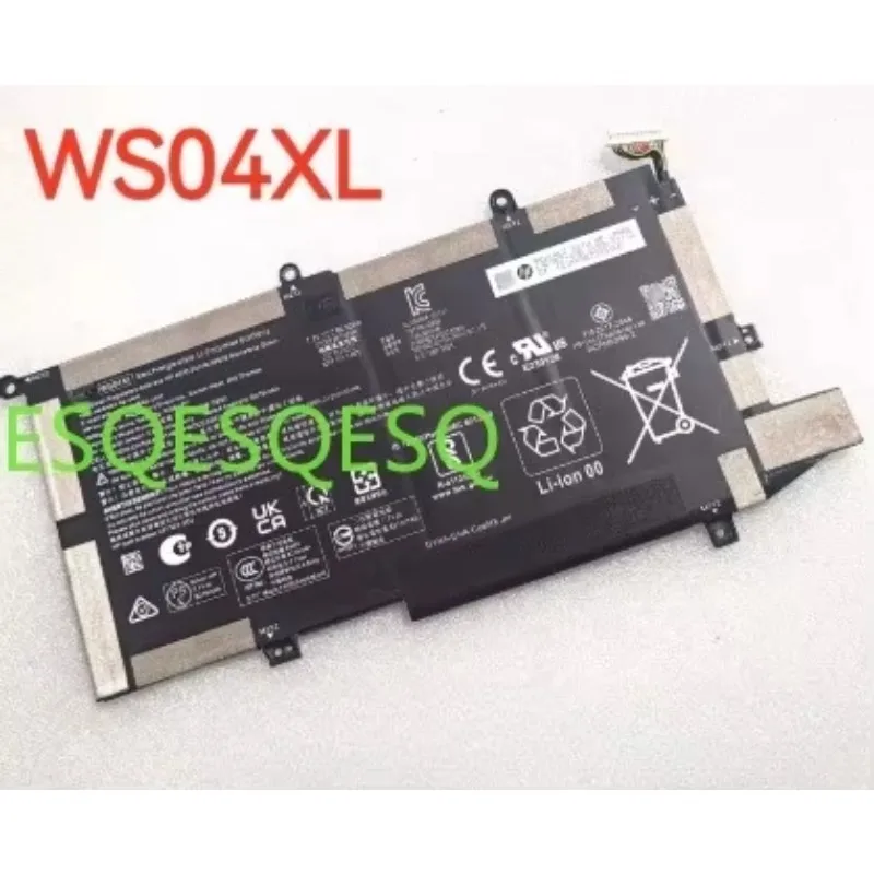 

WYORESY для HP Spectre X360 14t-ea 14t-ea000 аккумулятор для ноутбука 7,7 В 66,52 Втч 8210 мАч HSTNN-DB9Z L97352-2D1 L97357-005 WS04XL