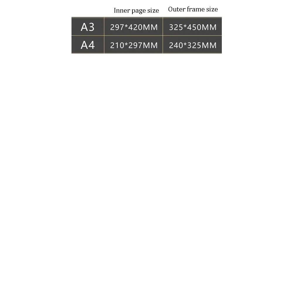 A3 A4 8.5x11inch Magnetic Photo Frame Poster Certificate Artwork Wall Home Decor Magnetic Display Board Photo Display