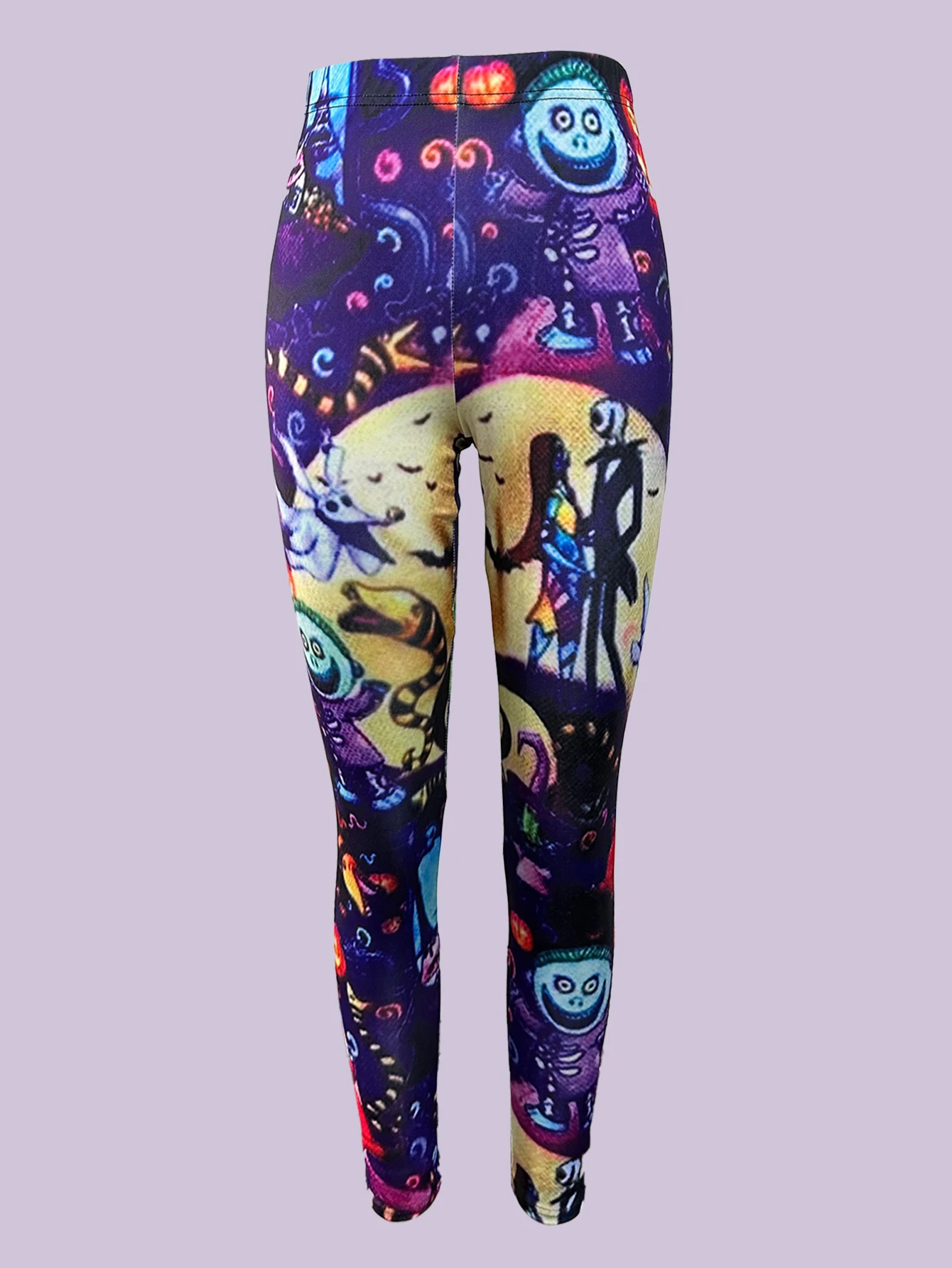 プリント付きドライファブリックパンツ,ゴールドアニルプリントのレディースパンツ,伸縮性のあるハイ,スリム,セクシー,9ポイント,新作コレクション