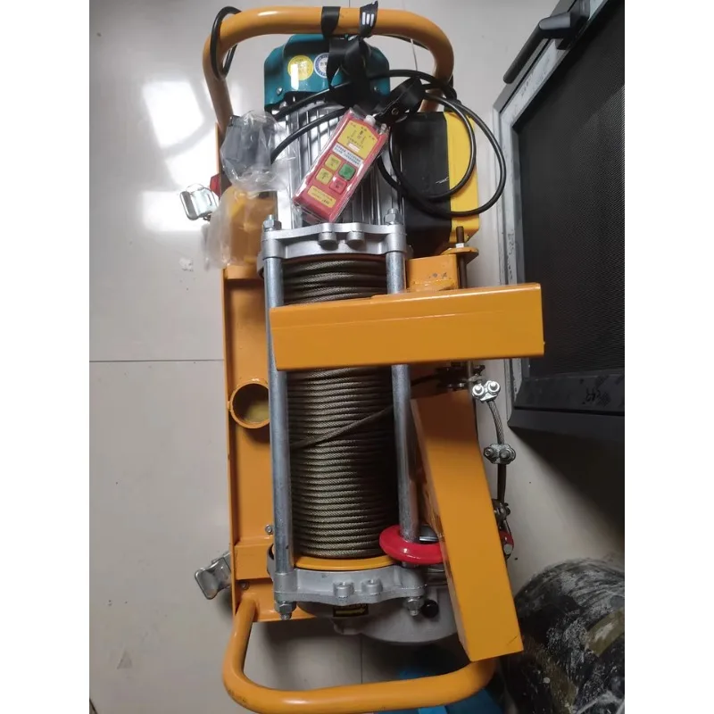 رافعة جيب متنقلة 300 كجم 400 كجم 500 كجم تصميم ذراع قابل للطي للتعامل مع مواد موقع البناء