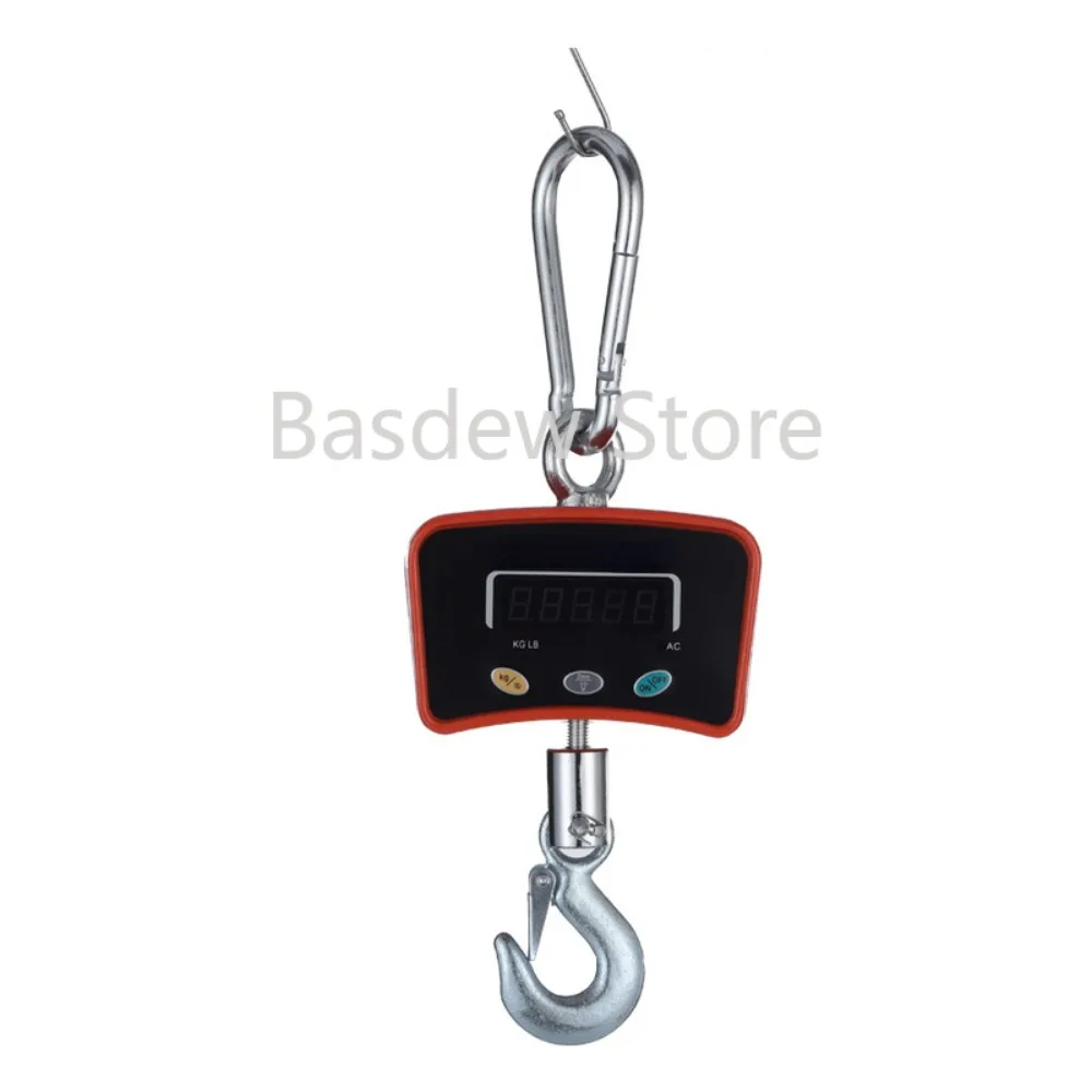 500kg Electronic Hook Scale Industrial Charging Scale Vehicle Scale Portable Electronic Scales Portable Crane Scales Luggage