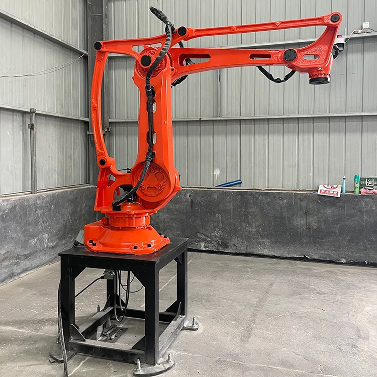 Collaborative robot palletizing pallet stacker material handling machinery