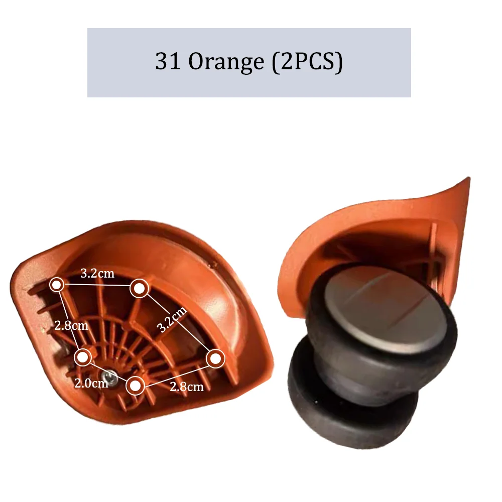Suitable For Samsonite_31 Suitcase Wheel A1 Universal Wheel Roller Accessories B1 Silent And Wear-Resistant Replacement Rollers