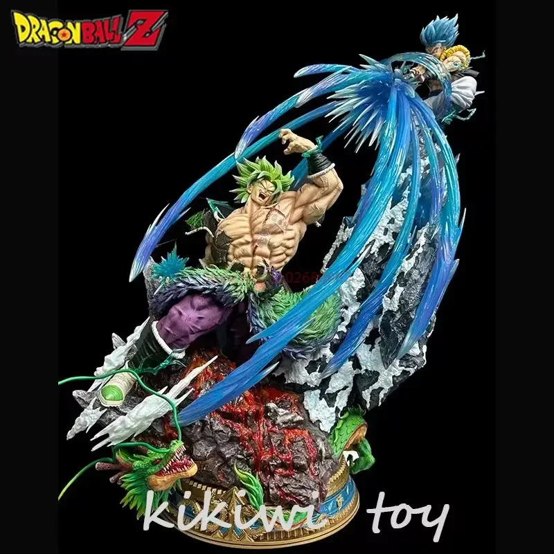 23cm Dragon Ball Anime Figures Broly Vs Gogeta Figure Broly Figure Model Pvc Statue Dolls Collection Toy Decoration Toy Kid Gift