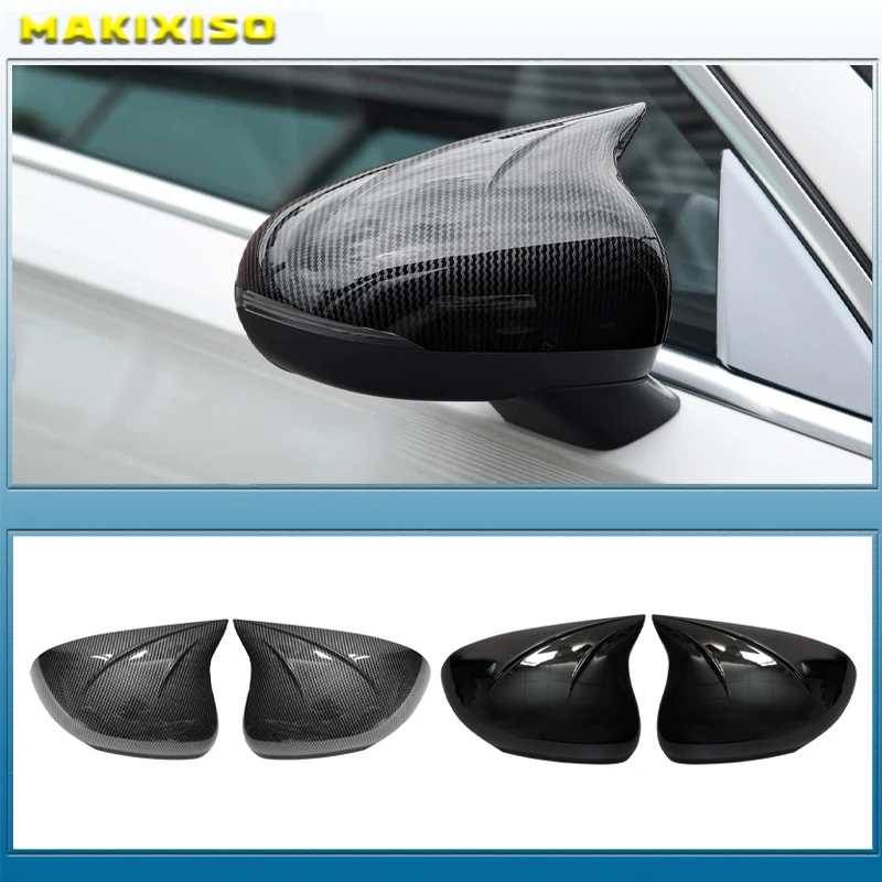 Black Side Mirror Cover Caps For Mercedes-Benz A Class A180 2019 2020 2021 2022 2023 2024 2025