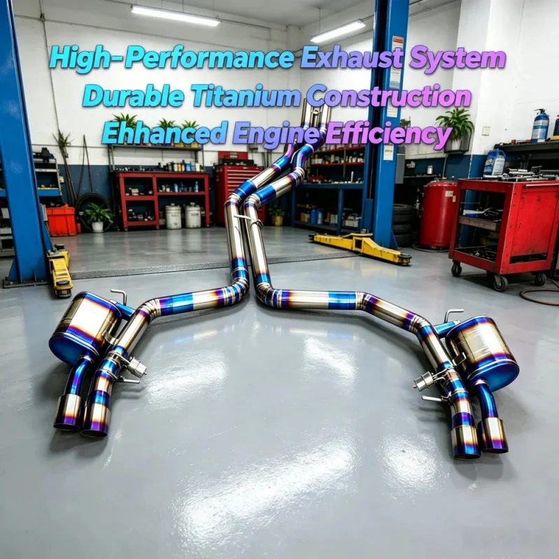 

Valvetronic Exhaust High-quality Titanium Exhaust Pipes Muffler for Audi A6/A7 C7/C8 3.0T 2012-2023 Exhaust Catback Direct Fit