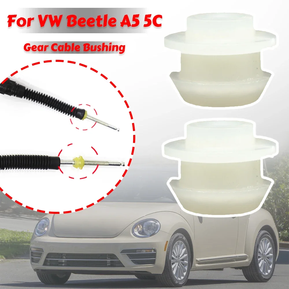 

Gear Cable Lever Bushing For VW Beetle A5 5C 2011 Car Manual Gear Shift Selector Lever Linkage Cable End Rod Connector Shifter