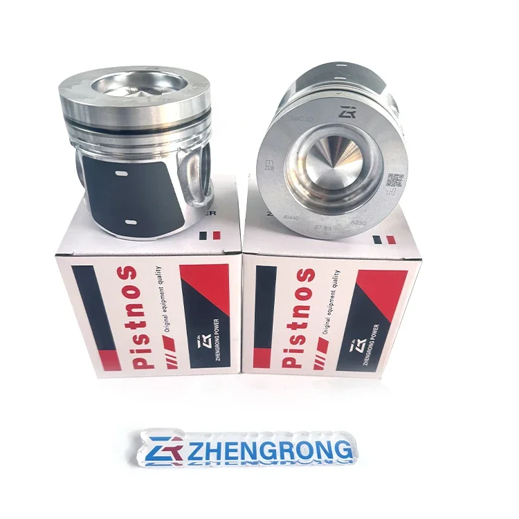 Zhengrong Power D6E Aluminium Or Steel Engine Rebuild Set Engine Parts Cylinder And Cylinder Gasket Set Piston Ring Bearing