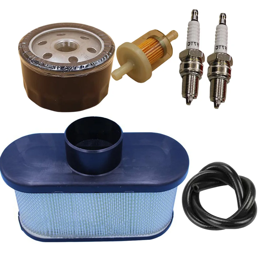 2Pcs Tune Up Kit 11013-0752 Air Oil Fuel Filter Spark For Kawasaki FR651 FR691V FR730V FS481V Lawn Mower Accessories