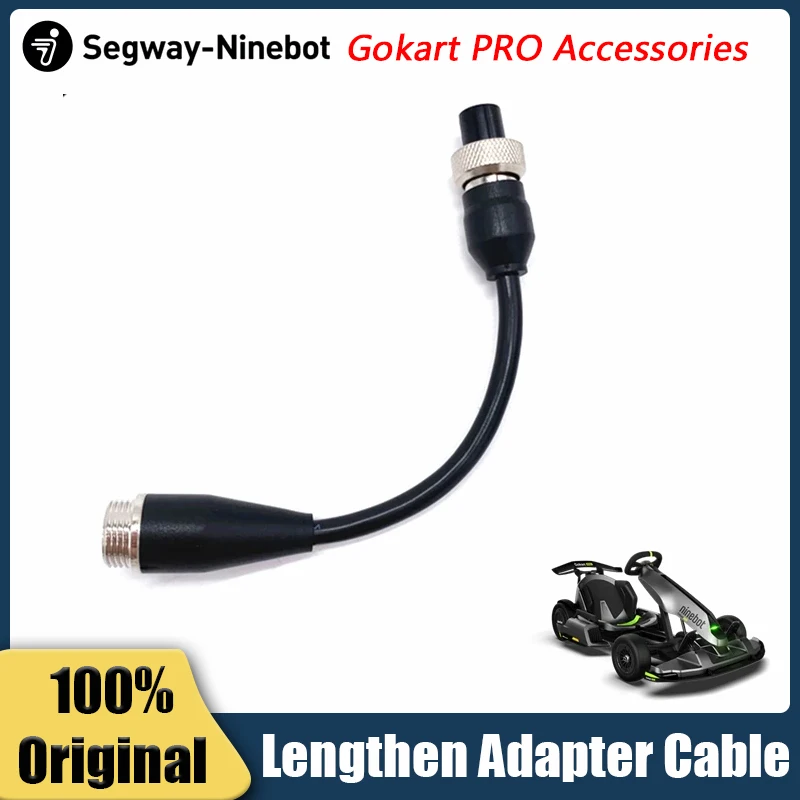 Original Lengthen Adapter Cable Kit for Ninebot Gokart PRO Electric Scooter Adapter Pad Cable Replacement Spare Parts Replacemen