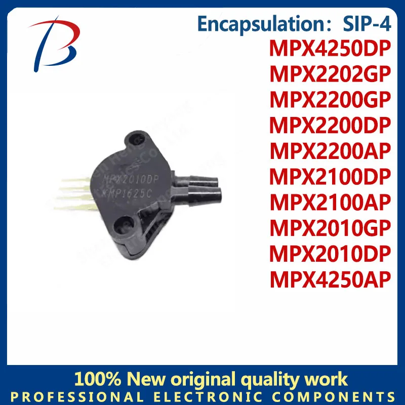 1PCS SIP-4 pressure sensor MPX4250DP MPX2202GP MPX2200GP MPX2200AP MPX2100DP MPX2100AP MPX2010GP MPX2010DP MPX4250AP