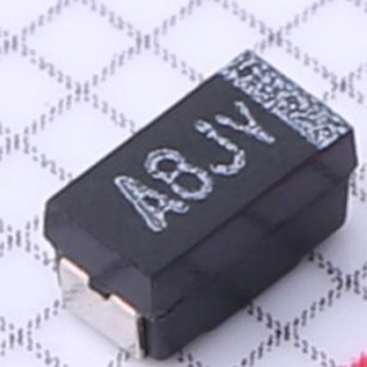 10PCS original; MARKING：A8JY； Tantalum capacitor 6.3V ± 20% 100uF 45m Ω @ 100kHz; 1206(3216 metric)：T55A107M6R3C0045